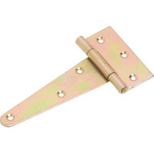 Šarnir za zaboje rumeno pocinkan 150 mm x 80 mm