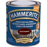 Hammerite Sijajni lak za kovino Smooth temno rjava 750 ml