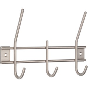 Siro Letvica s kljukicami 2256 Nerjaveče jeklo Fino brušeno Dolžina 220 mm