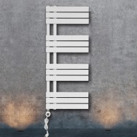 Električni kopalniški radiator Limburg 700 W bel 120 cm x 50 cm