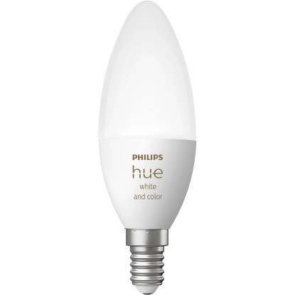 Philips Hue E14 Enojno pakiranje White & Color Ambiance 470 lm