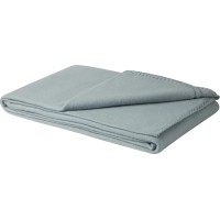 Odeja iz flisa Uni 130 cm x 160 cm siva