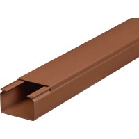 Kabelski kanal 60 mm x 40 mm Rjav Dolžina 2 m