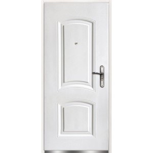 O.K. Doors Notranja vhodna kovinska vrata RA08 bela desna