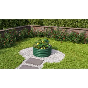 Visoka greda Vitavia Vita 401 Rund Morska trava z zaščito proti polži