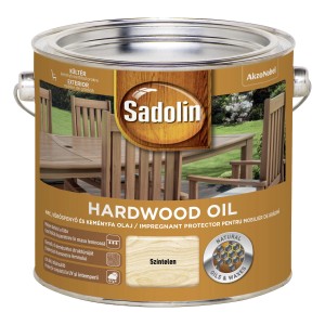 Sadolin Olje za vrtno pohištvo Hardwood Oil brezbarvno 2,5 l