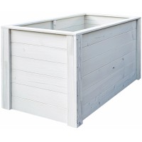 Visoka greda 150 cm x 76 cm x 79 cm krem FSC