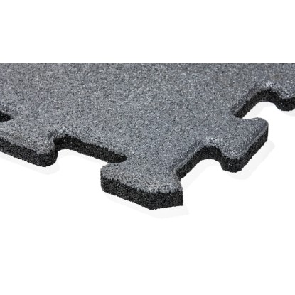MAX3 Gumijasta ploščica Puzzle 500 mm x 500 mm x 25 mm siva