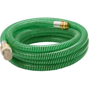 Komplet sesalnih cevi z medeninastimi priključki 25 mm (1") 7 m