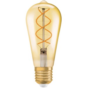 Osram LED-sijalka Edison 1906 E27/5 W (250 lm) Toplo bela
