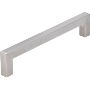 Siro Ročaj za pohištvo Nerjaveče jeklo Fino brušeno oglat