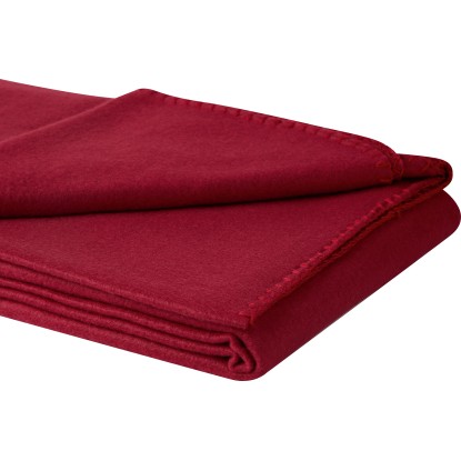 Odeja iz flisa Uni 130 cm x 160 cm bordo