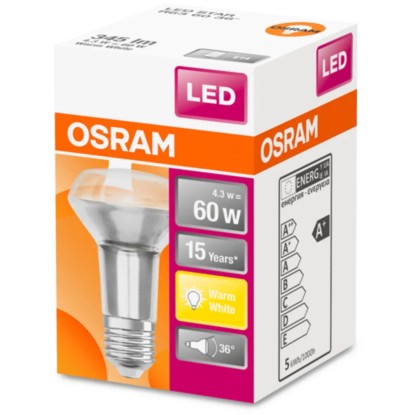 Osram Reflektorska LED-sijalka E27/4,3 W (345 lm), Topla bela svetloba