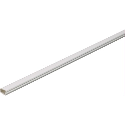 Kabelski kanal samolepilni s pokrovom 12 mm x 7 mm bela dolžina 2 m