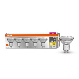 Osram Sijalka LED GU10 4,3 W toplo bela 350 lm 5 v kompletu 5 x 5 cm (V x Ø)