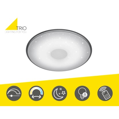 Trio stropna LED-svetilka Shogun