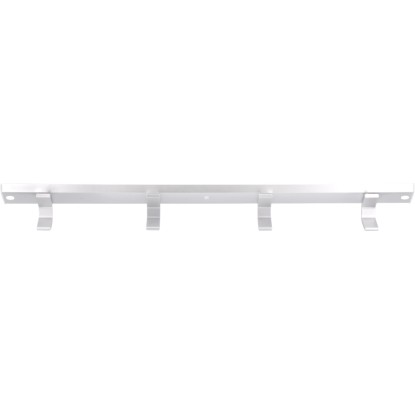 Siro Letvica s kljukicami 2083 aluminij naravni mat dolžina 450 mm 4 kavlji