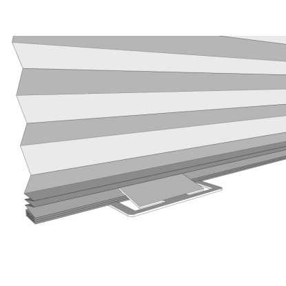 Lepilni plise 90 cm x 190 cm antracitna