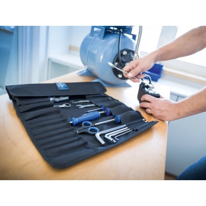 LUX-TOOLS Torba zvitek za orodje 26 predalčkov