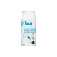 Knauf Gradbeni in električni mavec 1 kg
