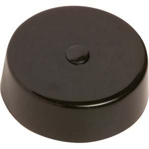 Razdelilna rozeta Ø 66 mm črna