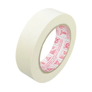 LUX-TOOLS Ploski krep lepilni trak Bež 50 m x 30 mm