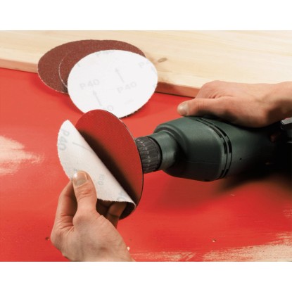 LUX-TOOLS Polirni krožnik s trnom 125 mm