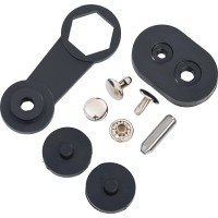 Votla kovica 3 mm x 9 mm siva