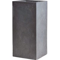 M Collections Korito za rože Cubihi 29 cm x 29 cm sivo