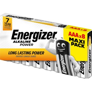 Energizer Alkalna baterija Power AAA Micro 8 kosov