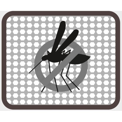 Šotor za 3 osebe 200 x 180 x 120 cm z zračenjem in mrežo proti komarjem