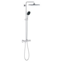 Grohe Garnitura za prho Vitalio Comfort 250 krom oglata s termostatom