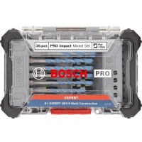 Bosch Komplet vijačnih nastavkov in več svedrov Pro Impact Mešani 35-delni
