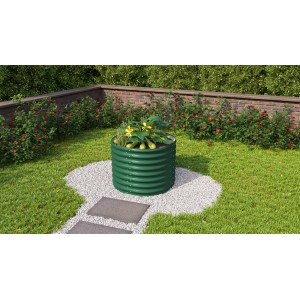 Visoka greda Vitavia Vita 630 Rund Morska trava z zaščito proti polži