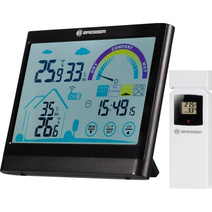 BRESSER VentAir Termo-/higrometer s priporočilom za prezračevanje