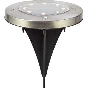 Solarna talna LED-svetilka Faenza Ø 11,5 cm x 13,5 cm 3 kosi