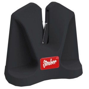 Steuber Brusilnik za nože 9,5 cm x 5,4 cm x 9,3 cm črn