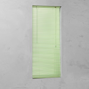 Cocoon Aluminijasta žaluzija 25 mm zelena 90 cm x 175 cm