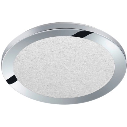 Trio LED stropna svetilka Cesar krom Ø 26 cm
