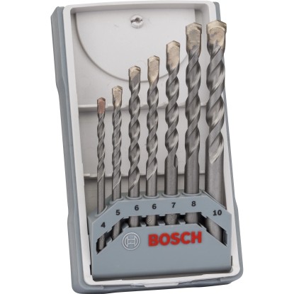 Bosch Komplet svedrov za beton CYL-3 Silver Percussion 7-delni Ø 4 mm - 10 mm