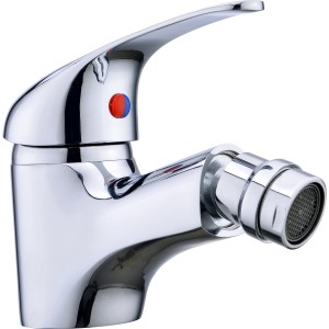 Enoročna mešalna armatura za bide Secchia kromirana