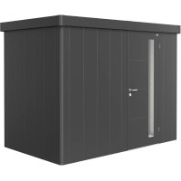 Biohort Vrtna hiška za orodje Neo 1C standardna vrata temno siva kovinska