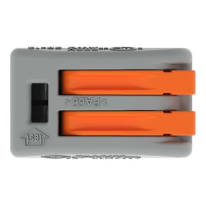 Wago Sponka z vzvodom, Ø 0,08 mm - 4 mm, 2-polna, 5 kosov