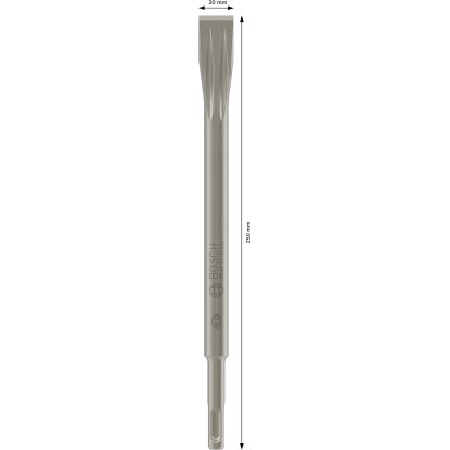 Bosch Ploščato dleto Pro SDS-plus 250 mm x 20 mm