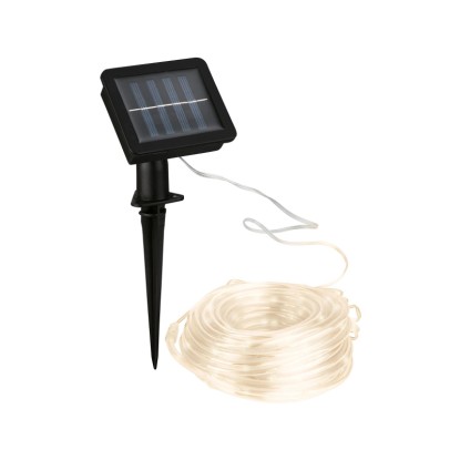 Briloner LED solarni trak za zunanjost IP44 3000 K 10 m