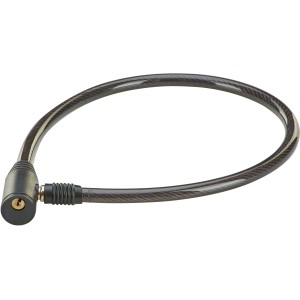 Kabelska ključavnica Prophete, dolžina 55 cm, Ø 10 mm črna