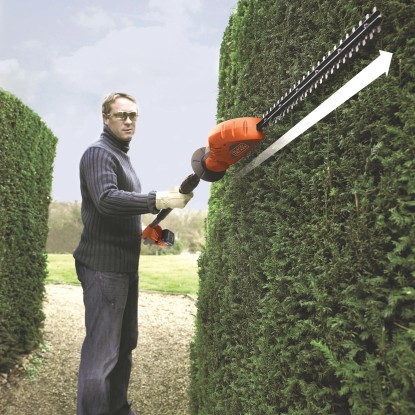 Black+Decker Teleskopske akumulatorske škarje GTC1843L20 18 V 2,0 Ah 43 cm