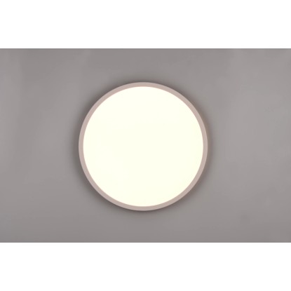 Reality Stropna LED-svetilka Aureo bela mat 2,5 x 40 x 40 cm