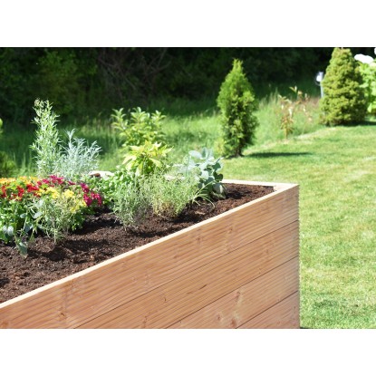 Visoka greda 72,5 cm x 150 cm x 70 cm Duglazija