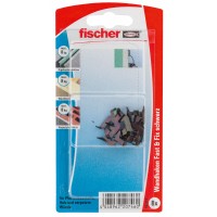 Fischer Stenski kavelj Fast & Fix črn SB-kartica